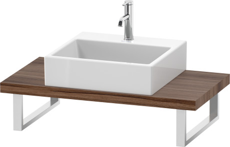 Console for above counter basin and countertop basin compact, LC100C07979 Width maximum 2000 mm