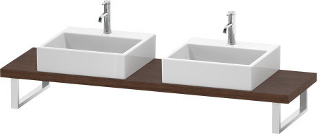 Console for above counter basin and countertop basin compact, LC101C01313 Width maximum 2000 mm