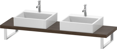 Console for above counter basin and countertop basin compact, LC101C02121 Width maximum 2000 mm