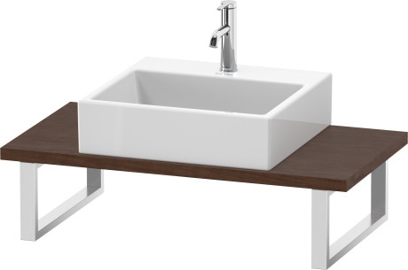 Console for above counter basin and countertop basin compact, LC104C01313 Width maximum 2000 mm
