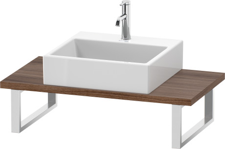 Console for above counter basin and countertop basin compact, LC104C07979 Width maximum 2000 mm