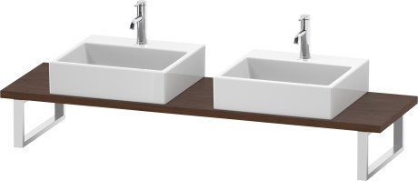 Console for above counter basin and countertop basin compact, LC105C01313 Width maximum 2000 mm
