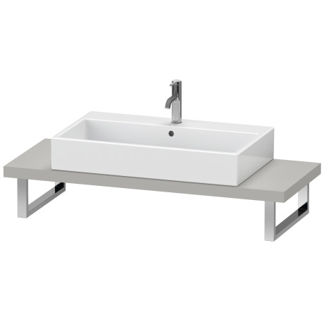 Console for above counter basin and countertop basin compact, LC100C00707 Width maximum 2000 mm
