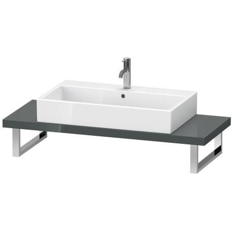 Console for above counter basin and countertop basin compact, LC100C03838 Width maximum 2000 mm