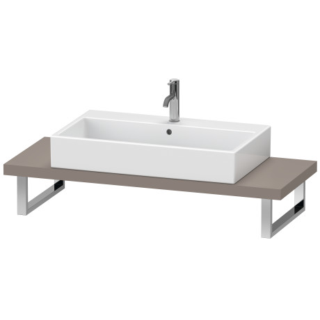 Console for above counter basin and countertop basin compact, LC100C04343 Width maximum 2000 mm