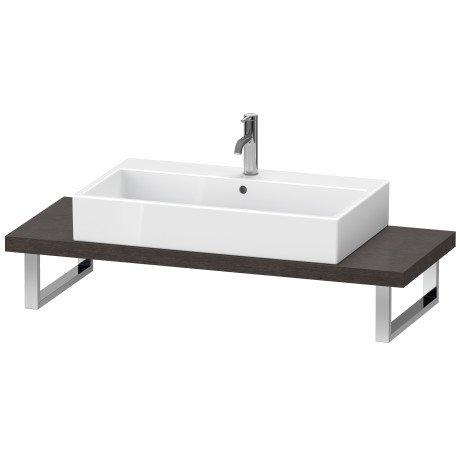 Console for above counter basin and countertop basin compact, LC100C07272 Width maximum 2000 mm