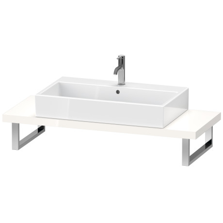 Console for above counter basin and countertop basin compact, LC100C08585 Width maximum 2000 mm