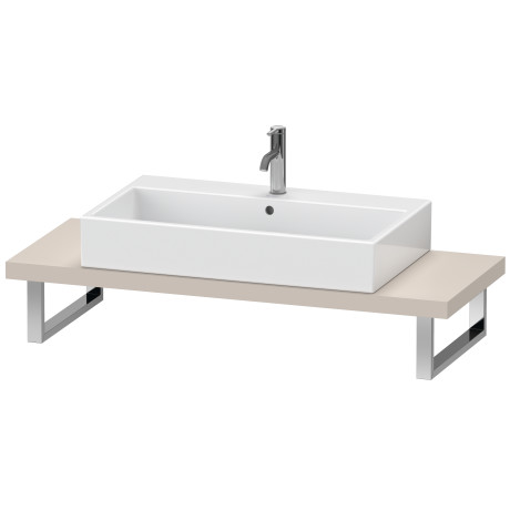 Console for above counter basin and countertop basin compact, LC100C09191 Width maximum 2000 mm