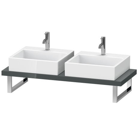 Console for above counter basin and countertop basin compact, LC101C03838 Width maximum 2000 mm