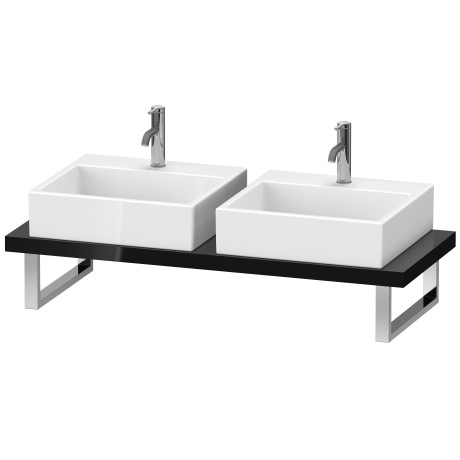 Console for above counter basin and countertop basin compact, LC101C04040 Width maximum 2000 mm