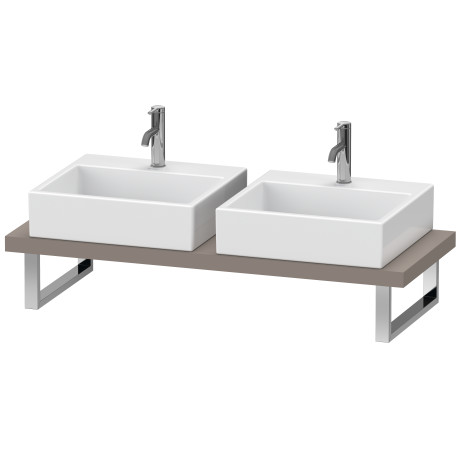Console for above counter basin and countertop basin compact, LC101C04343 Width maximum 2000 mm