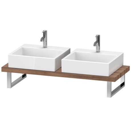 Console for above counter basin and countertop basin compact, LC101C07979 Width maximum 2000 mm