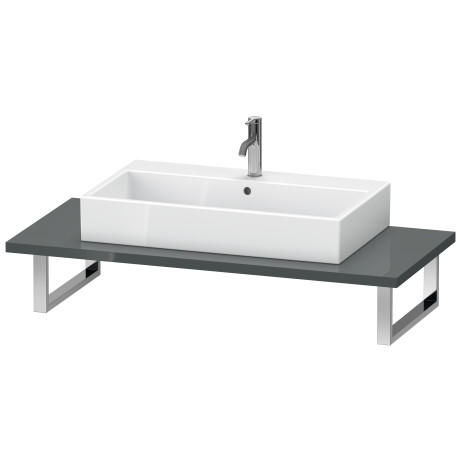 Console for above counter basin and countertop basin compact, LC104C03838 Width maximum 2000 mm