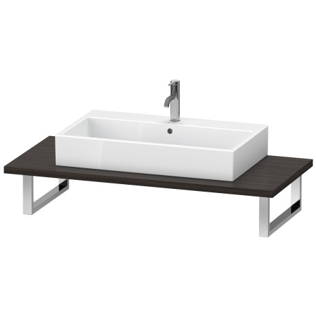 Console for above counter basin and countertop basin compact, LC104C06969 Width maximum 2000 mm