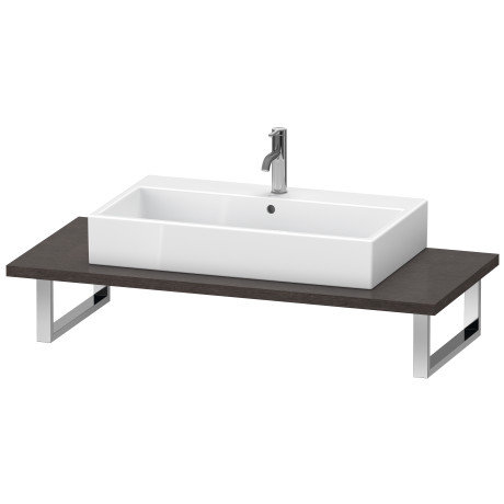Console for above counter basin and countertop basin compact, LC104C07272 Width maximum 2000 mm