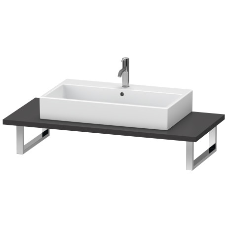 Console for above counter basin and countertop basin compact, LC104C08080 Width maximum 2000 mm
