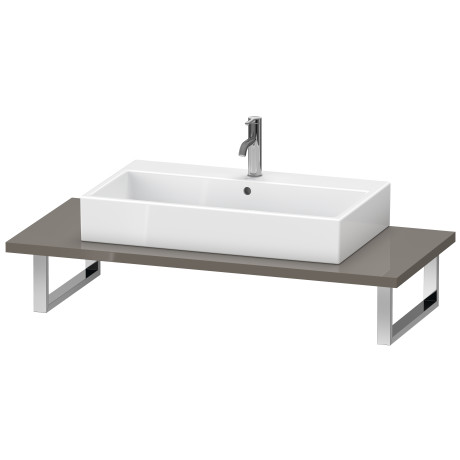 Console for above counter basin and countertop basin compact, LC104C08989 Width maximum 2000 mm