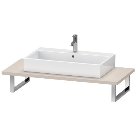 Console for above counter basin and countertop basin compact, LC104C09191 Width maximum 2000 mm