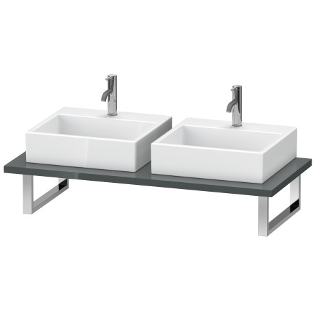 Console for above counter basin and countertop basin compact, LC105C03838 Width maximum 2000 mm