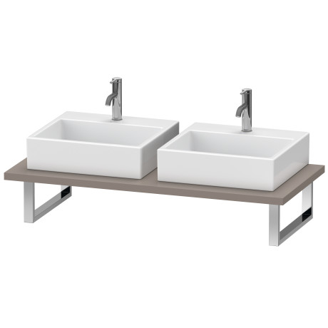 Console for above counter basin and countertop basin compact, LC105C04343 Width maximum 2000 mm