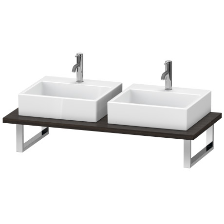Console for above counter basin and countertop basin compact, LC105C06969 Width maximum 2000 mm