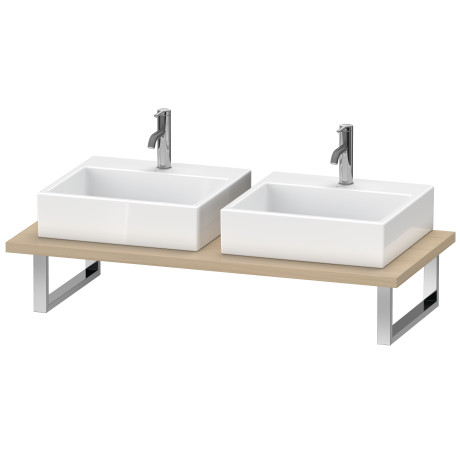 Console for above counter basin and countertop basin compact, LC105C07171 Width maximum 2000 mm