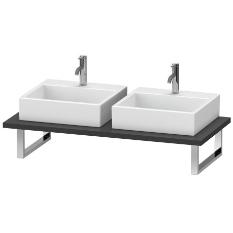 Console for above counter basin and countertop basin compact, LC105C08080 Width maximum 2000 mm