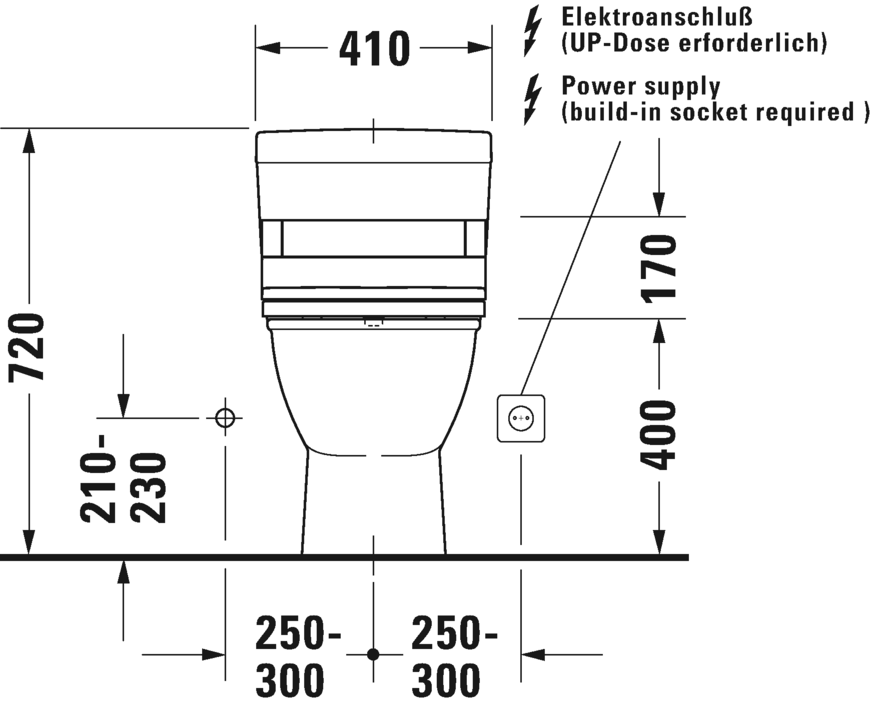 مرحاض قطعة واحدة, 212301