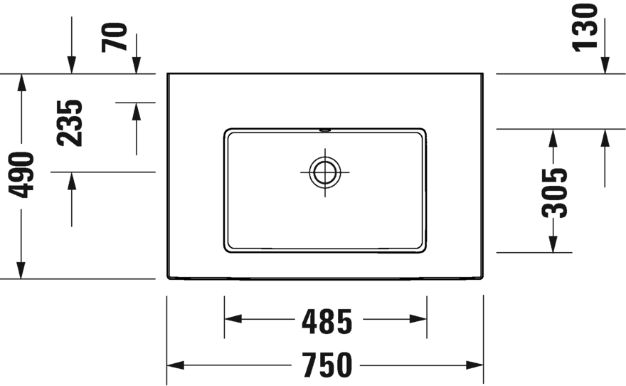 Washbasin, furniture washbasin, 236375