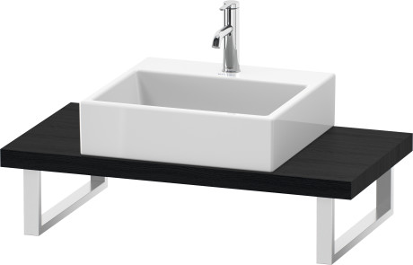 Console for above counter basin and countertop basin compact, LC100C01616 Width maximum 2000 mm