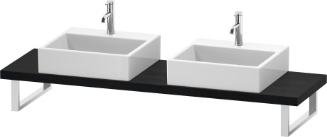Console for above counter basin and countertop basin compact, LC101C01616 Width maximum 2000 mm