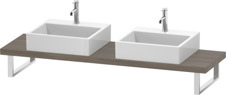Console for above counter basin and countertop basin compact, LC101C03535 Width maximum 2000 mm