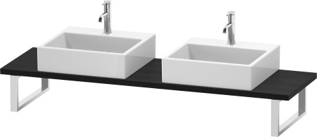 Console for above counter basin and countertop basin compact, LC105C01616 Width maximum 2000 mm