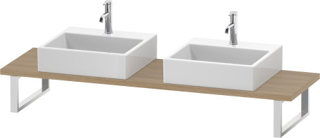 Console for above counter basin and countertop basin compact, LC105C03030 Width maximum 2000 mm