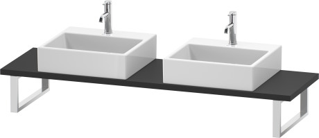 Console for above counter basin and countertop basin compact, LC105C08080 Width maximum 2000 mm