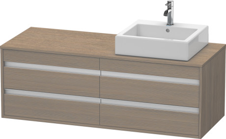 Vanity unit wall-mounted, KT6657R3535