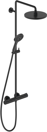 Shower System, C14280008046 black matt, centre distance 150 mm ± 15 mm