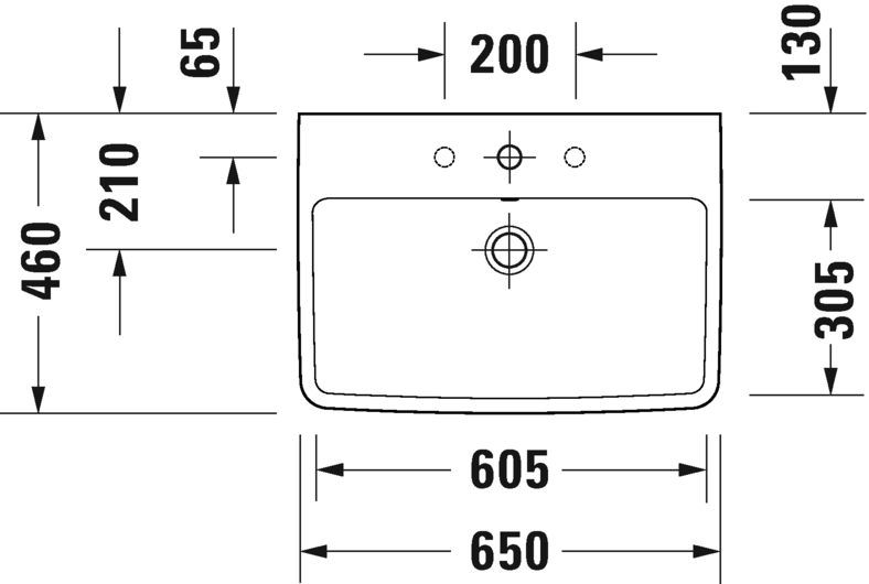 Washbasin, furniture washbasin, 237565
