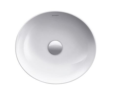 Washbowl, 2328400000 White High Gloss, Oval, Number of washing areas: 1 Middle, Back side glazed: No