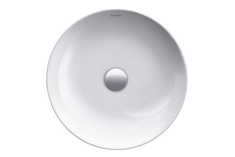 Washbowl, 2328430000 White High Gloss, Number of washing areas: 1 Middle, Back side glazed: No