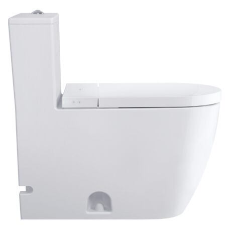 Shower toilet seat Lite, 612001012000310 Suitable for series ME by Starck, White, Automatic close, Seat material type: Thermoplastic, Lid material type: Thermoplastic, Flow rate dryer: 12 m³/h, Warm air dryer, Seat heater, Operation type: Remote control, App, Number of programmable user profiles: 2, Rated voltage: 220 - 240 V, Frequency: 50 Hz, Protection type: IPX4