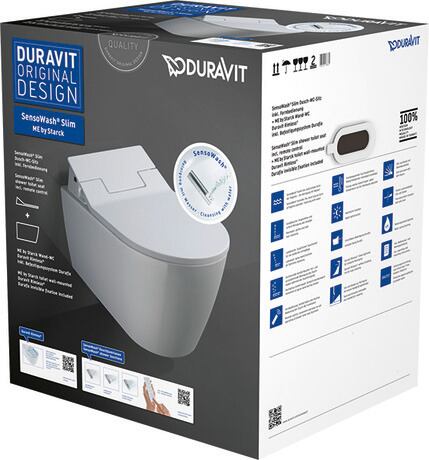 SensoWash® Slim - Toilet set wall-mounted