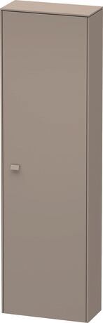 Tall cabinet, BR1321R4343 Hinge position: Right, Basalte Matt, Decor, Handle Basalte