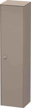 Tall cabinet, BR1330R4343 Hinge position: Right, Basalte Matt, Decor, Handle Basalte