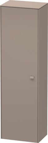 Tall cabinet, BR1331L4343 Hinge position: Left, Basalte Matt, Decor, Handle Basalte