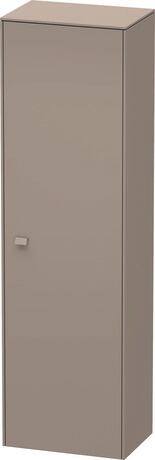 Tall cabinet, BR1331R4343 Hinge position: Right, Basalte Matt, Decor, Handle Basalte