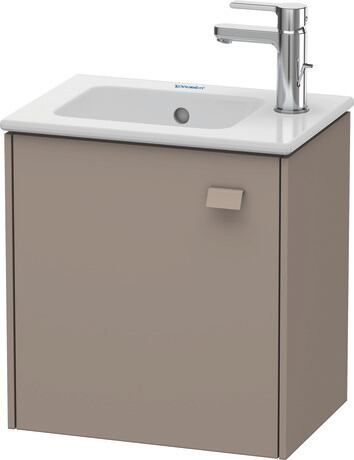 Vanity unit wall-mounted, BR4000L4343 Basalte Matt, Decor, Handle Basalte