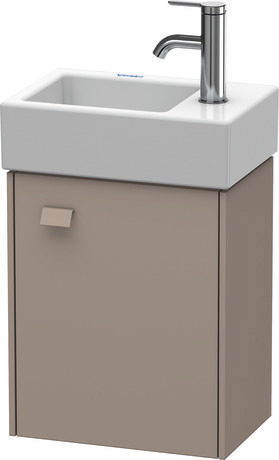 Vanity unit wall-mounted, BR4049R4343 Basalte Matt, Decor, Handle Basalte