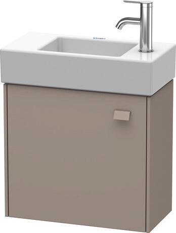 Vanity unit wall-mounted, BR4051L4343 Basalte Matt, Decor, Handle Basalte