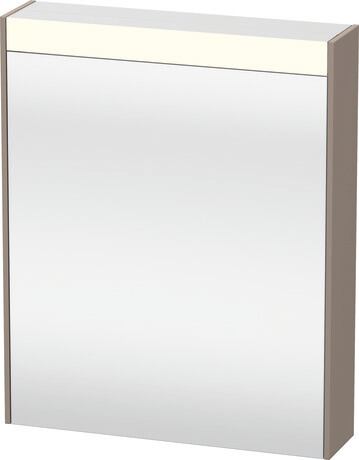 Mirror cabinet, BR7101L43430000 Basalte, Hinge position: Left, Socket: Integrated, Number of sockets: 1, plug socket type: F, Energy efficiency class D